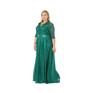 Green Long Women Dress